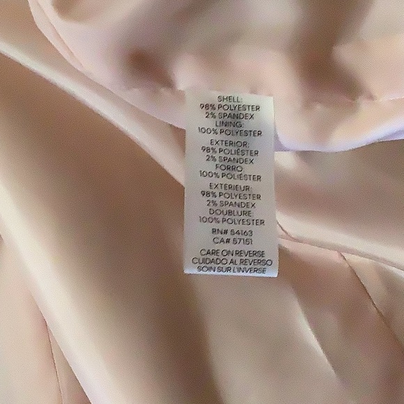 Calvin Klein Pink long coat. - Picture 5 of 9